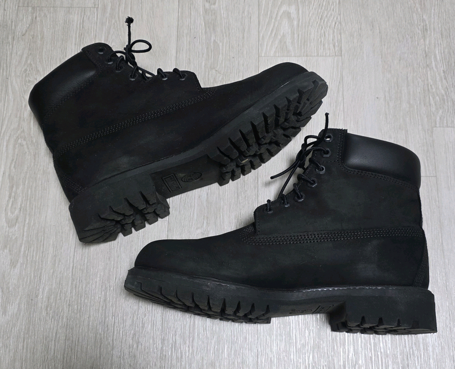 팀버랜드 6인치 워터프루프 프리미엄 블랙부츠(270~275)--7