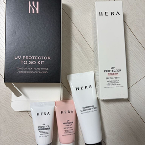 헤라 톤업선크림 50ml+ 헤라키트(15ml 2개+클렌징폼50g)