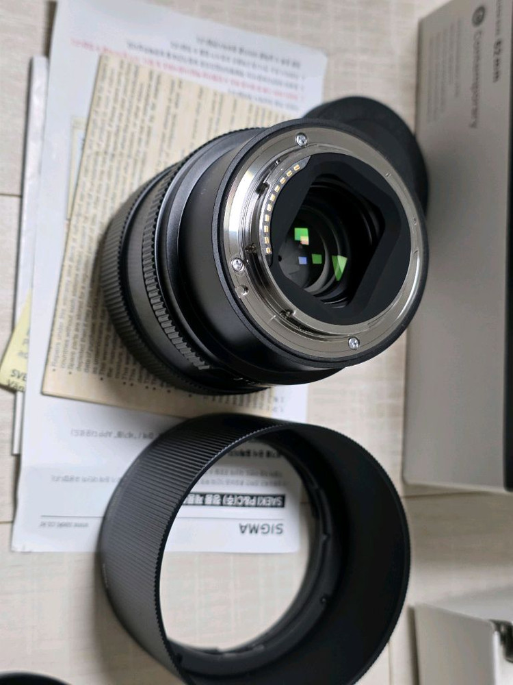시그마 65mm f2 dg dn 소니 FE 마운트 e마운트 렌즈 65.2 풀박스--5