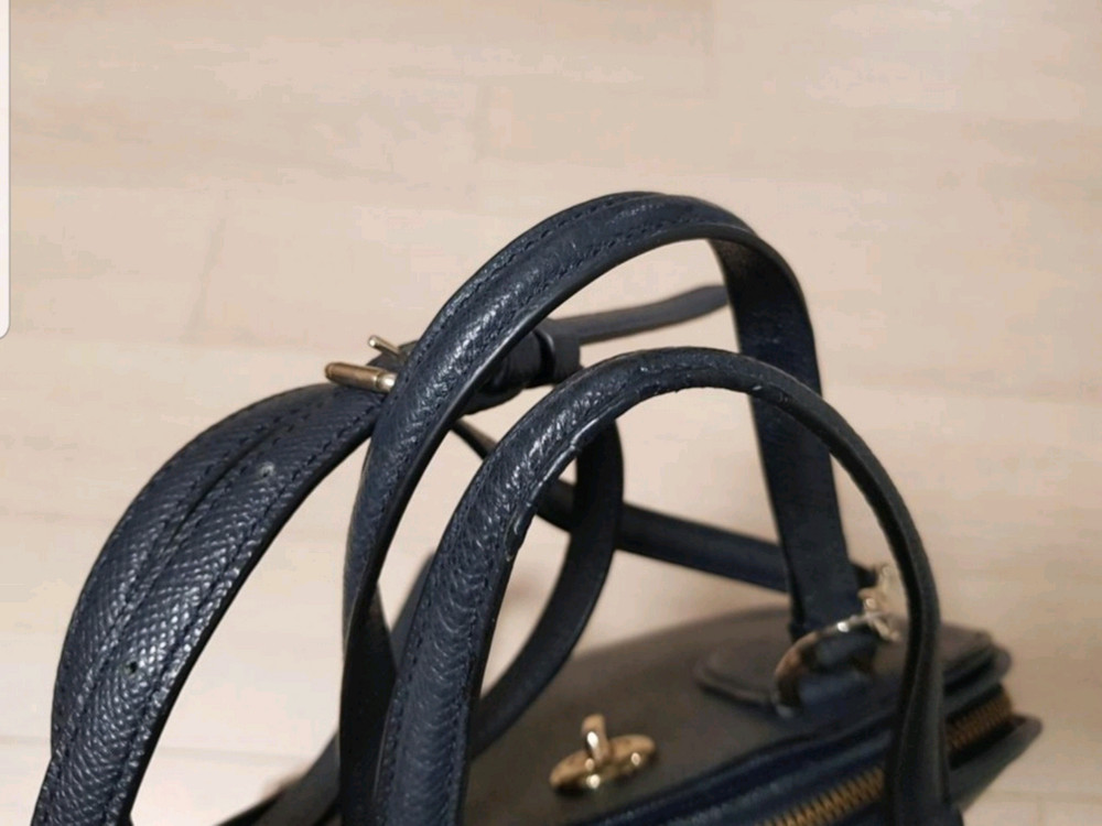 코치 금장턴락장식 사첼 3way백--4