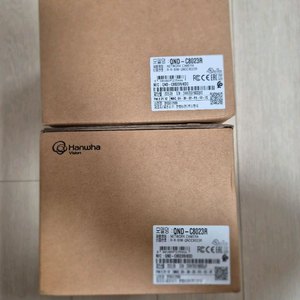 한화비전 CCTV 카메라 4대 미개봉