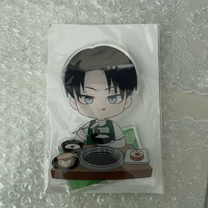 진격의 거인 진격거 리바이 아크릴 스탠드 쥬쥬 지글지글 갈비 sd 미개봉 이미지