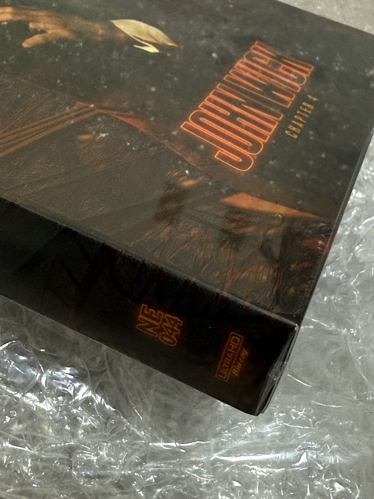 [새제품] 존윅4_1Disc, 4K 풀슬립 스틸북 한정판_블루레이--9