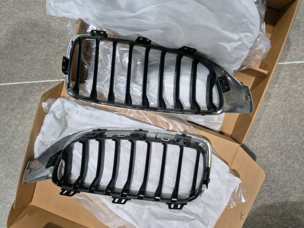 BMW 4시리즈 F32, F33 순정 라디에이터 그릴--1