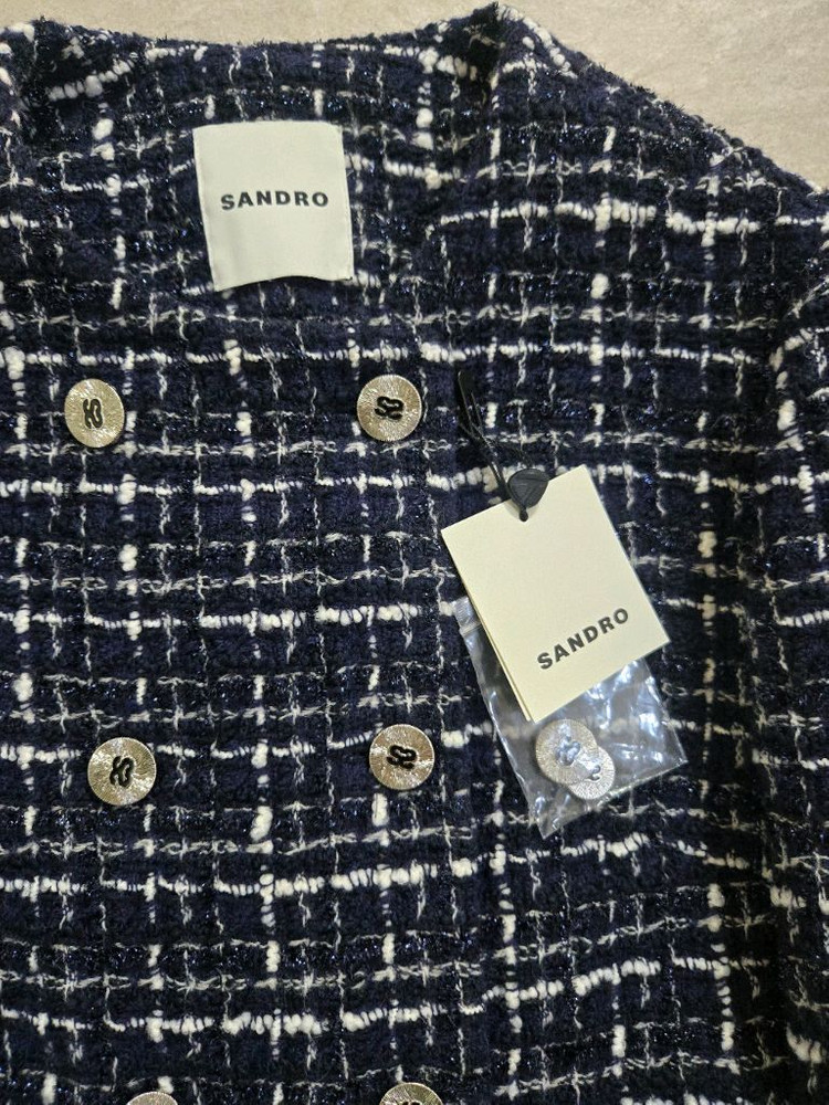 산드로 트위드 자켓 새상품--1