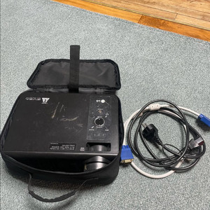 LG 빔프로젝트 캠핑 강의 DLP 프로젝터