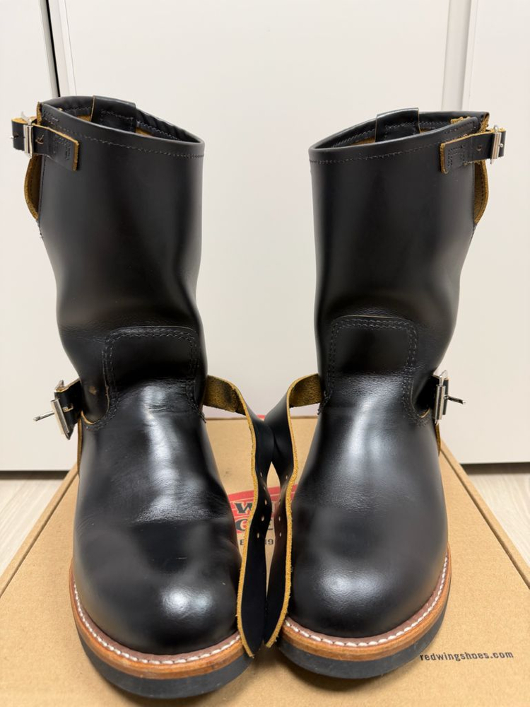 레드윙 2966 엔지니어 부츠--2