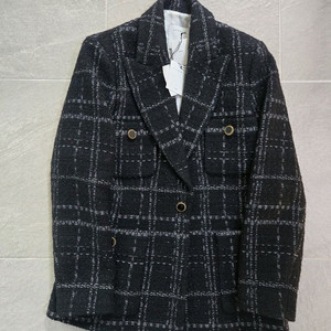 산드로 블랙 트위드자켓