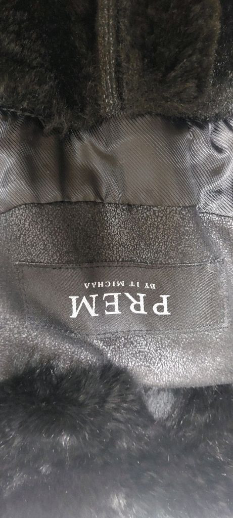 밍크 베스트 PREM by IT MICHA 블랙 퍼 베스트 55--9