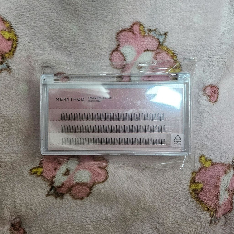 (5개 일괄) 메리쏘드 쁘띠착 A형 10mm 가닥 속눈썹 120pcs 새상품 이미지