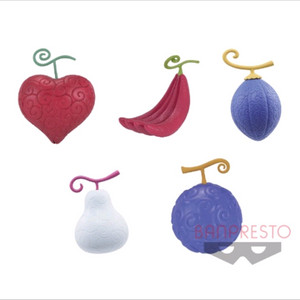 악마의 열매 베스트 콜렉션 피규어 전 5종 세트(원피스 / 반프레스토 / 5cm)