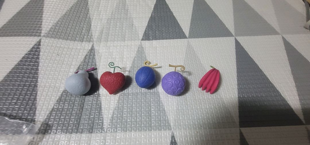 악마의 열매 베스트 콜렉션 피규어 전 5종 세트(원피스 / 반프레스토 / 5cm)--2