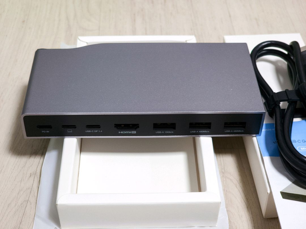 아트뮤 USB C타입 12in1 멀티허브 독 MH520 도킹스테이션--2