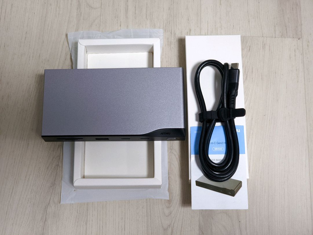 아트뮤 USB C타입 12in1 멀티허브 독 MH520 도킹스테이션--3