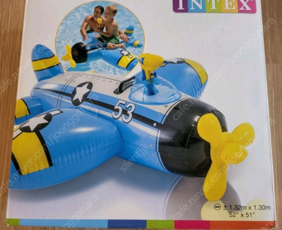 (가격내림) INTEX 비행기 튜브 유아 튜브--1