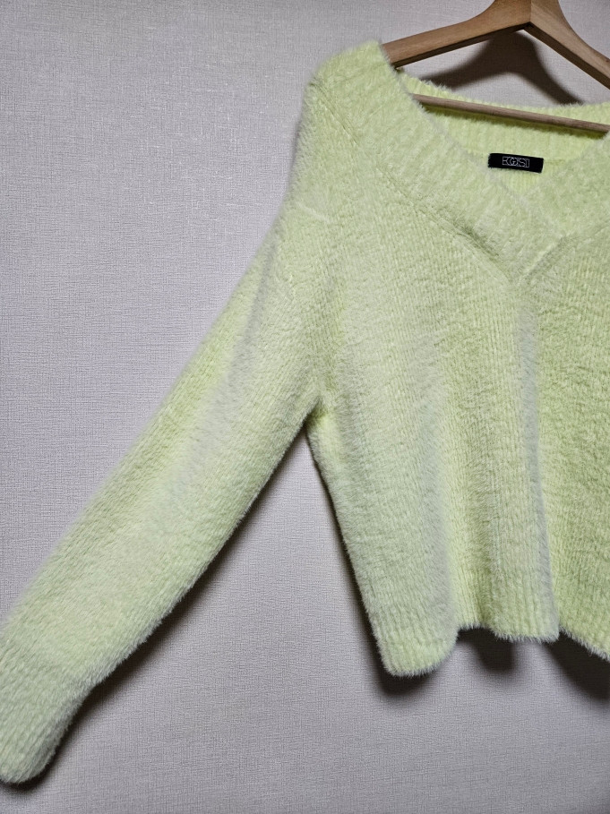 에고이스트 egoist 화사한 루즈핏 니트 프리사이즈--7