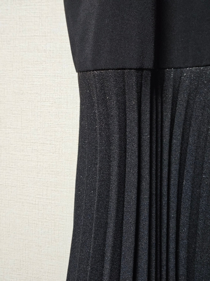 시스템 SYSTEM 슬리브리스 플리츠 원피스 프리사이즈--3