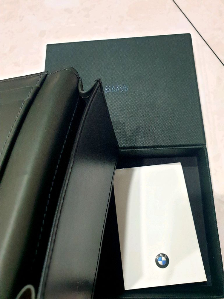 BMW 정품 카드 명함지갑 (소가죽블랙) 새상품 이미지