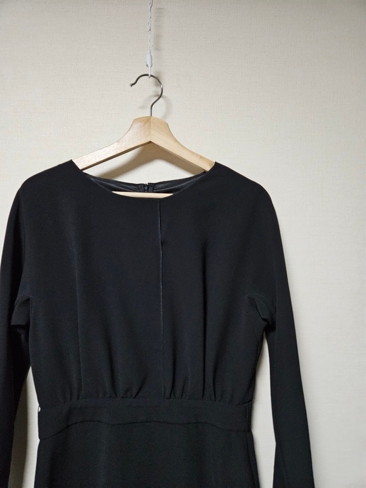 구호 KUHO 블랙 원피스 66사이즈--5