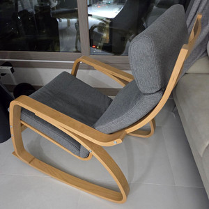 이케아 포엥 흔들의자 + 풋스툴