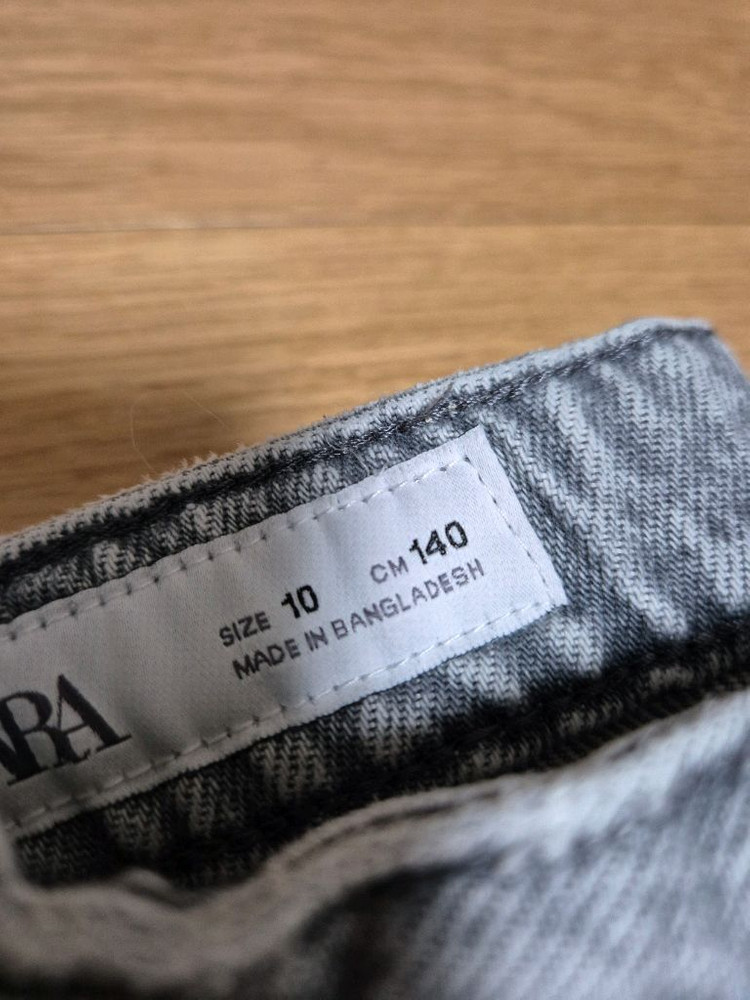 자라 키즈 와이드핏 청바지 3벌 140--2