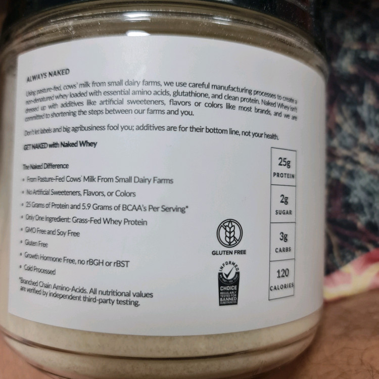 네이키드 웨이 프로틴 454g 무료배송 아시는분만 사세요--3