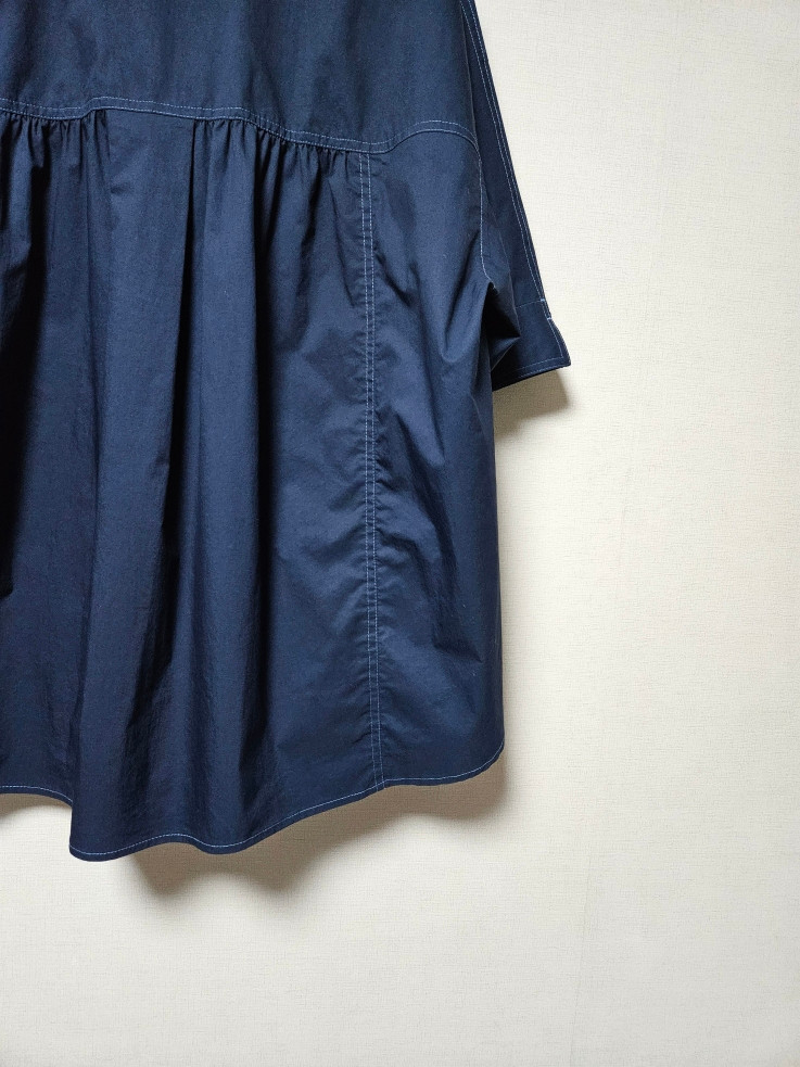 스튜디오 톰보이 스티치디테일 오버핏 셔츠 프리--7