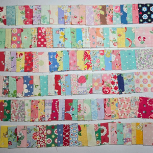 퀼트 원단 스템프 3cm 정사각 120장