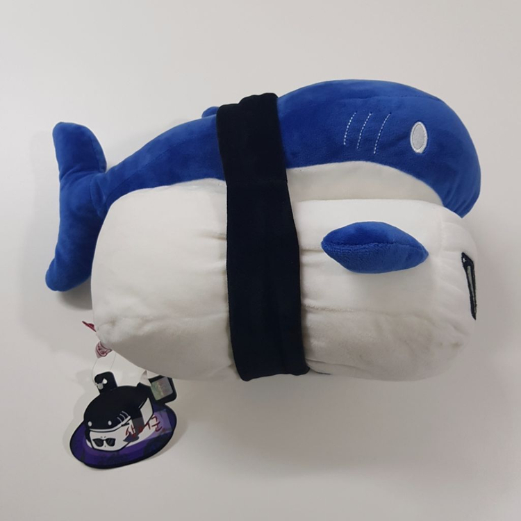 미사용 쵸바 상어군 26cm 상어 초밥 인형--1