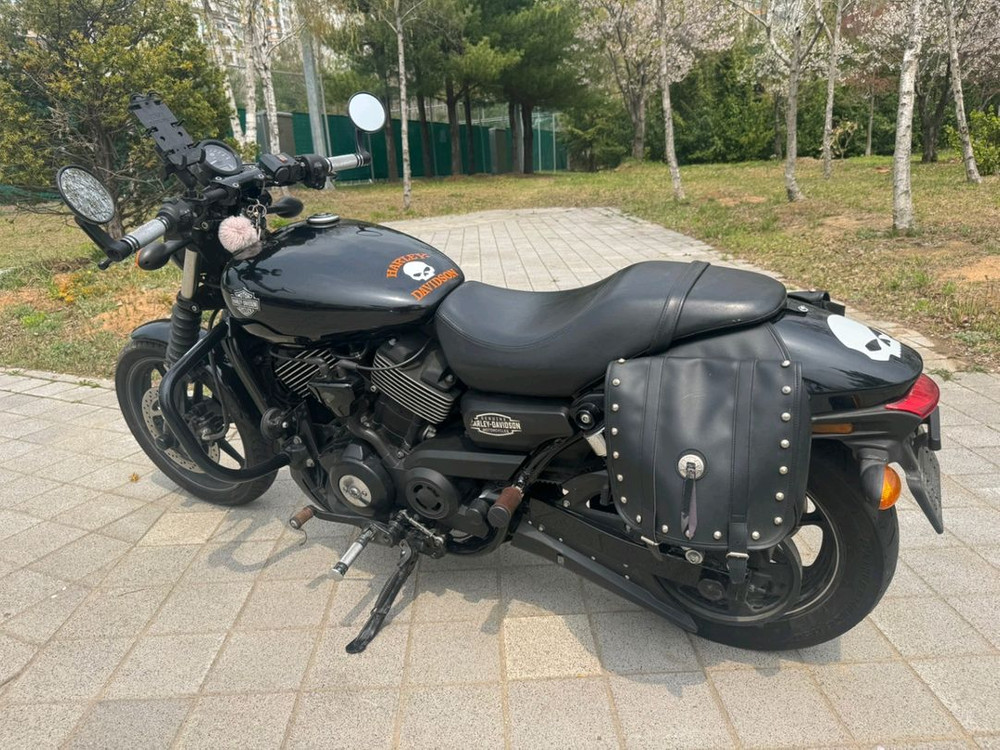 할리데이비슨 스트릿750 15년 짧은키로수 판매합니다--5