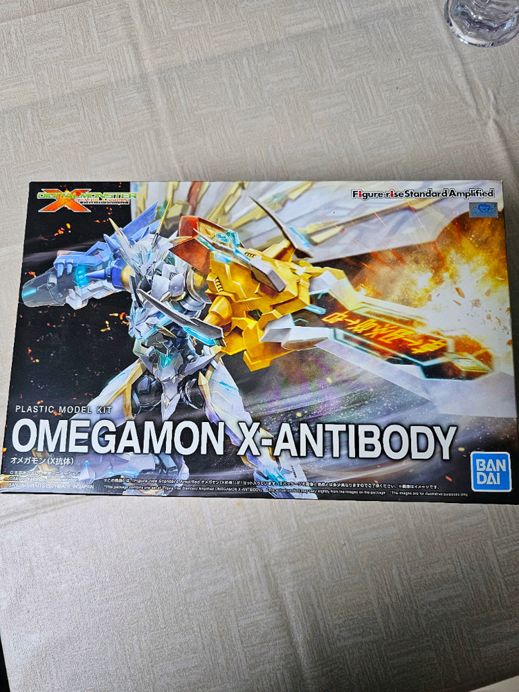 [도색 택포 급처] 반다이 디지몬 피규어 라이즈 프라모델 오메가몬 즈왈트--1
