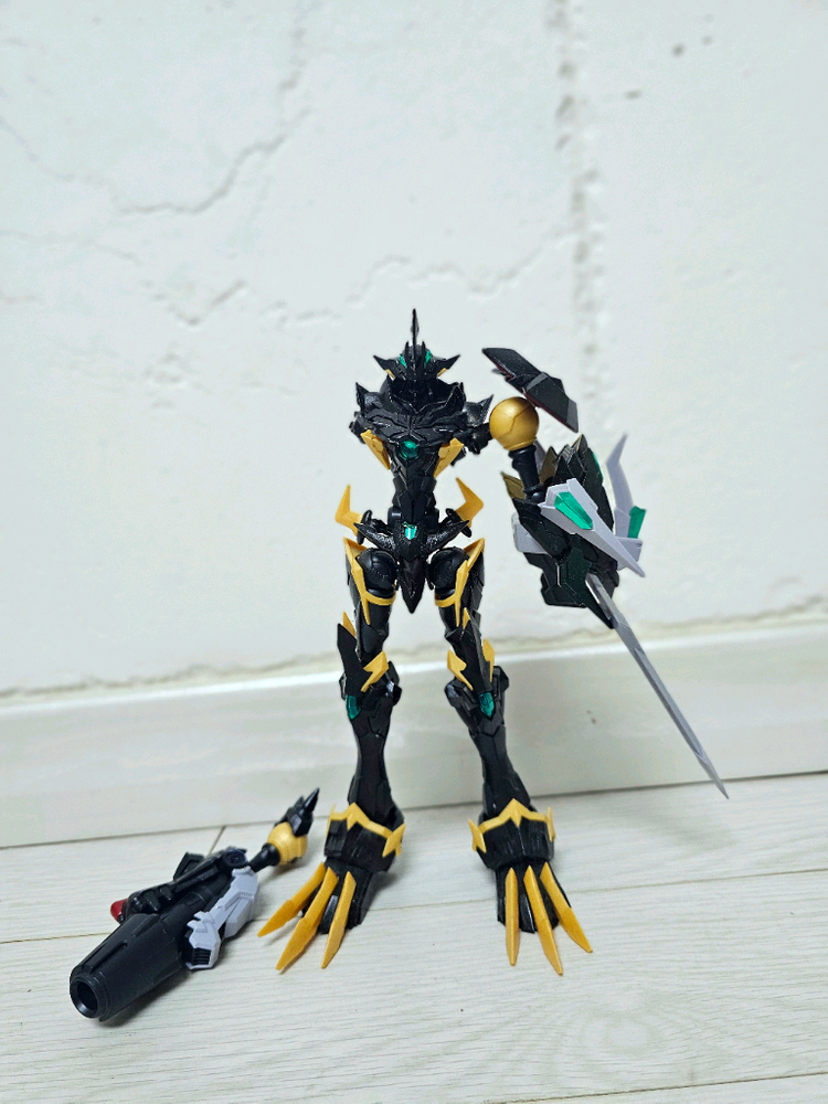 [도색 택포 급처] 반다이 디지몬 피규어 라이즈 프라모델 오메가몬 즈왈트--2