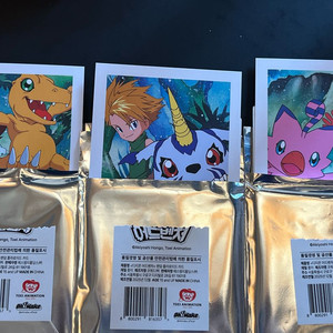 디지몬 콜라보 카페 폴라로이드 판매 / 교환