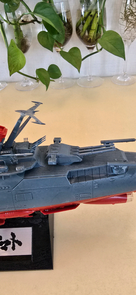 [직거래] 1/500 우주전함 야마토 대형 프라모델 완성품 (길이 53cm)--6