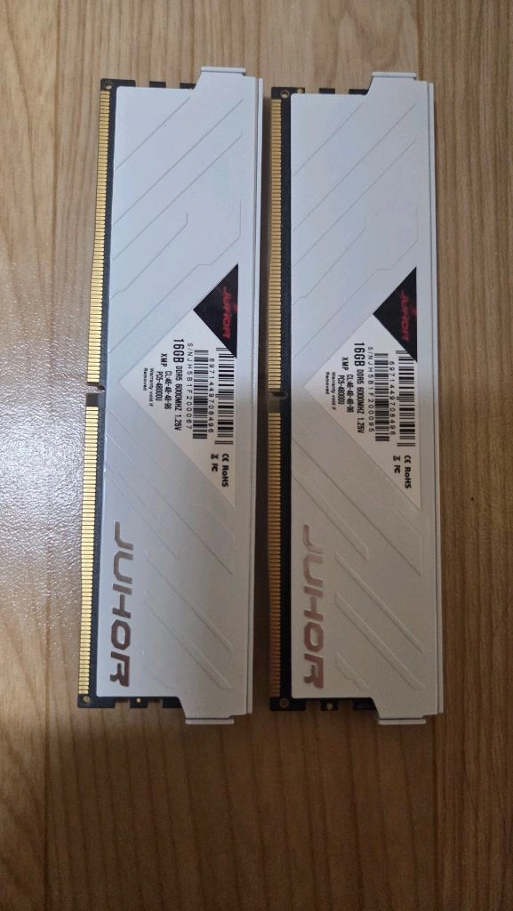 JUHOR 마이크론 램 DDR5 6000 16GB 2개 - 안심되는 중고거래