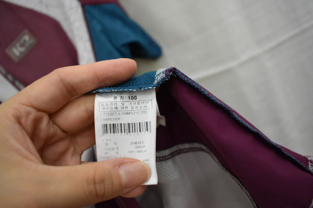 K2 남성 반팔티 100--2