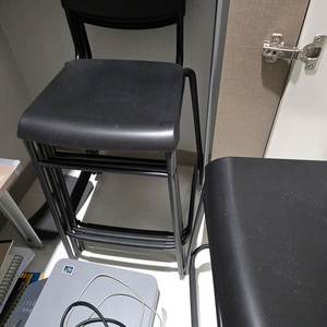 이케아 등받이바스툴 STIG 스티그 4개