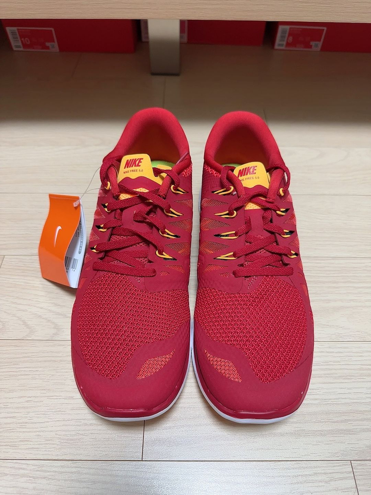 [280] 나이키 프리 5.0 레드--2