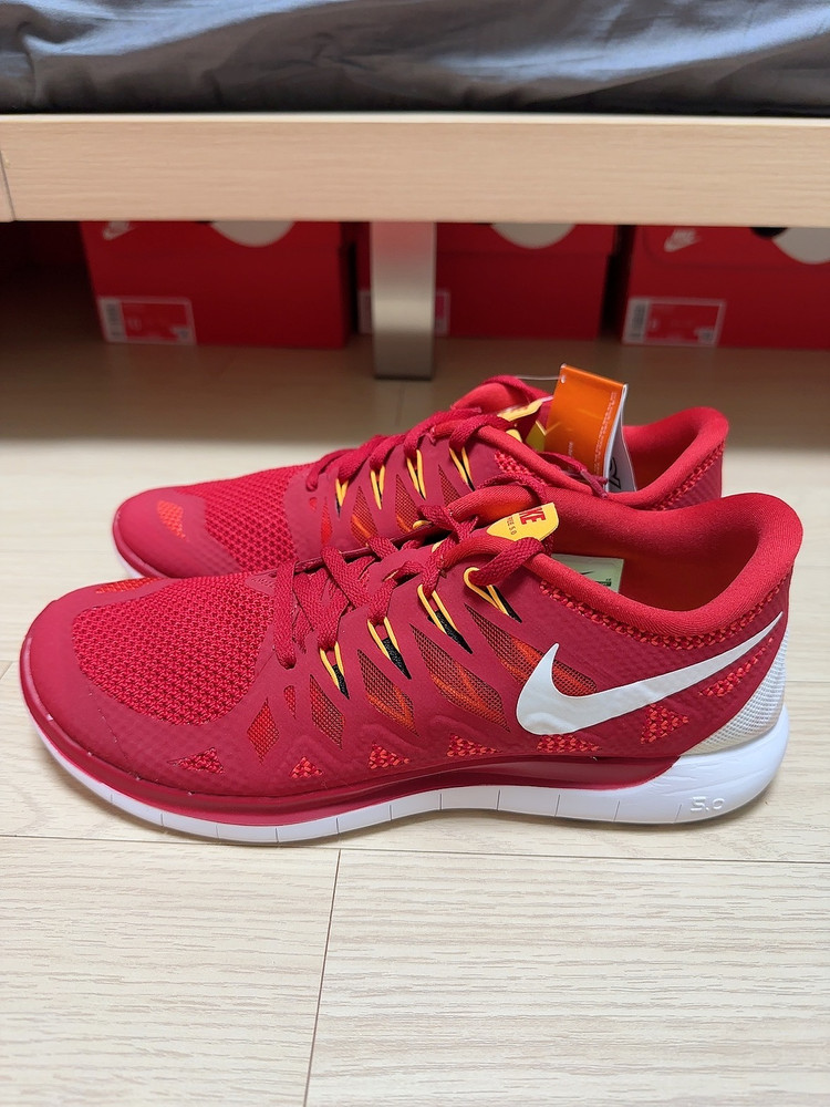 [280] 나이키 프리 5.0 레드--4