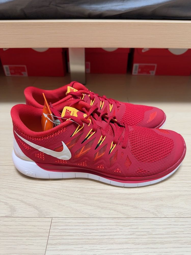 [280] 나이키 프리 5.0 레드--3