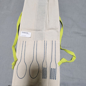 스타벅스 스푼포크 천 케이스