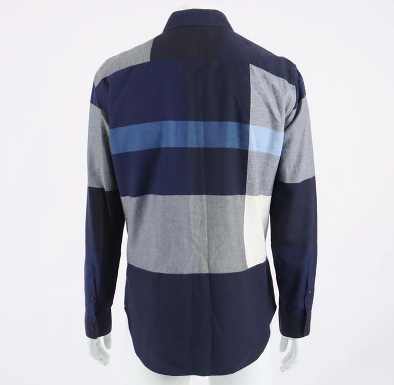 버버리 남성 체크셔츠 L 사이즈--1