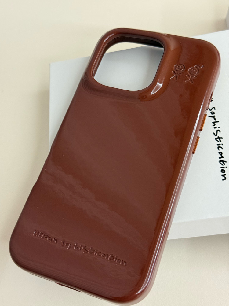 어반소피스티케이션 아이폰 16프로 케이스(초콜릿)--2
