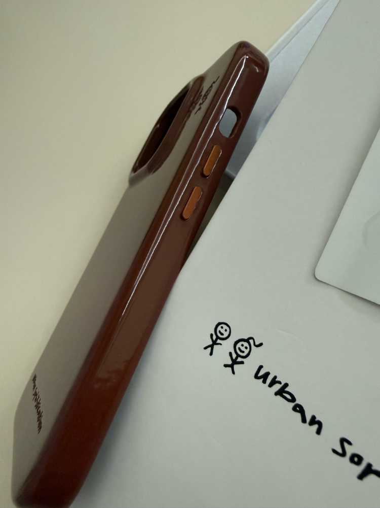 어반소피스티케이션 아이폰 16프로 케이스(초콜릿)--6