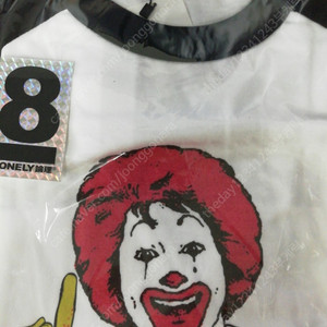 LONEOLY論理(일본브랜드) 맥도날드 로날드 란란루 Im lovin it 티셔츠xl(팔라스 스투시 슈프림 밴드티