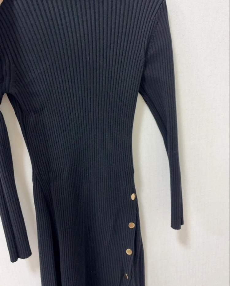 마쥬st 니트원피스 긴팔--1