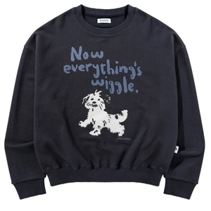 소이렌 위글 스웻셔츠 맨투맨 차콜 새상품