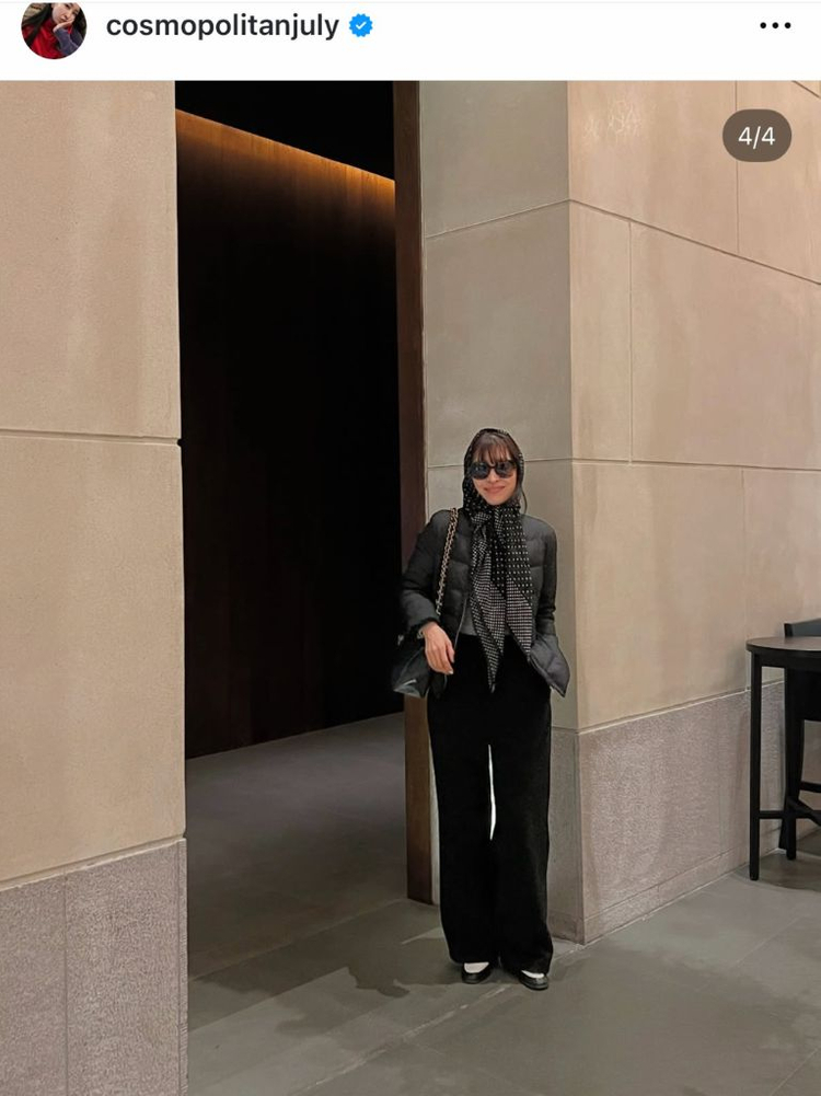 코스모폴리탄줄라이 보통의날 패딩28만착불(새상품컨디션)--2