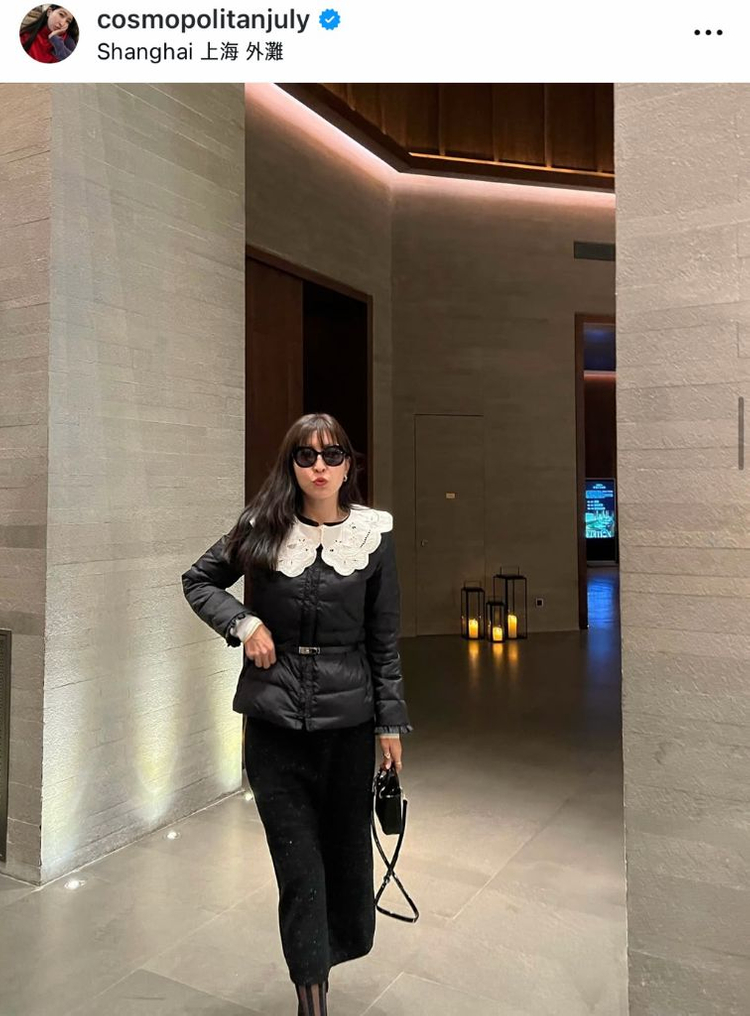 코스모폴리탄줄라이 보통의날 패딩28만착불(새상품컨디션)--3