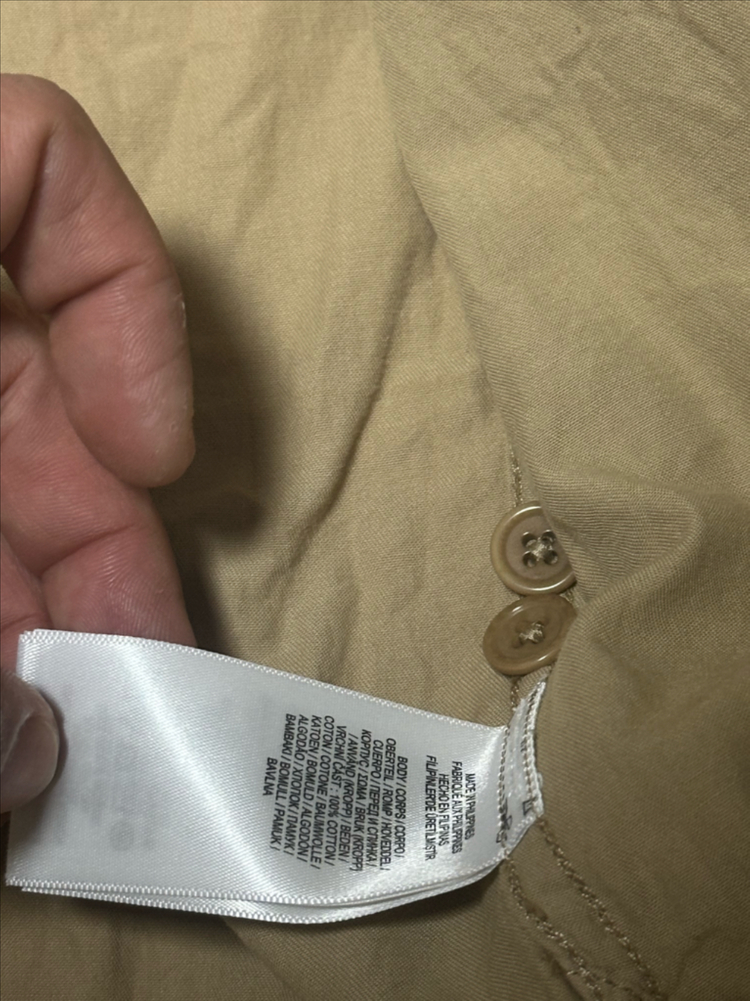 RRL 더블알엘 가먼트 다이 트윌 셔츠 남방 110XXL--4